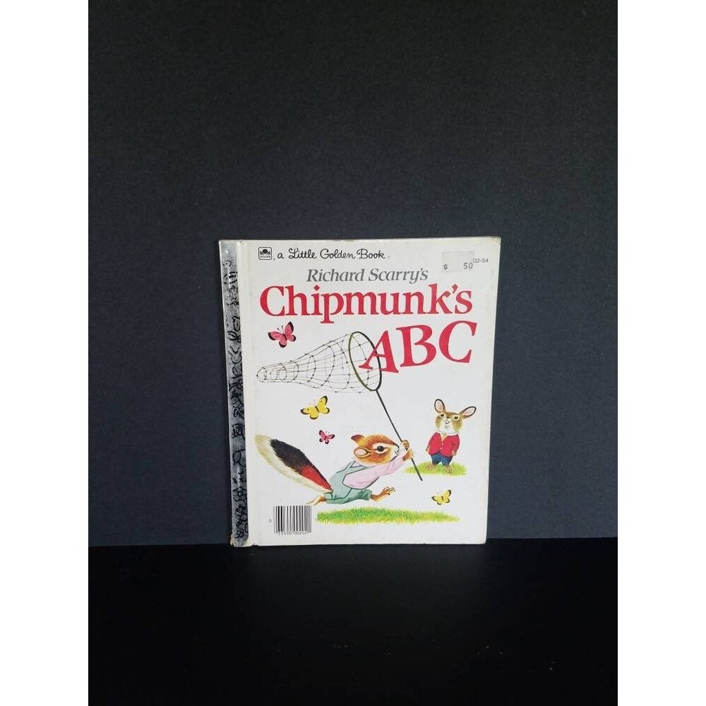 Richard Scarrys Chipmunks ABC, A Little Golden Book